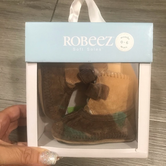 Robeez Galway New in Box Cozy Brown Boots - Picture 4 of 12